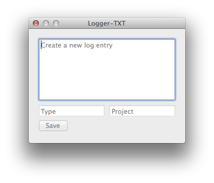 Logger-TXT back in a Window April 21